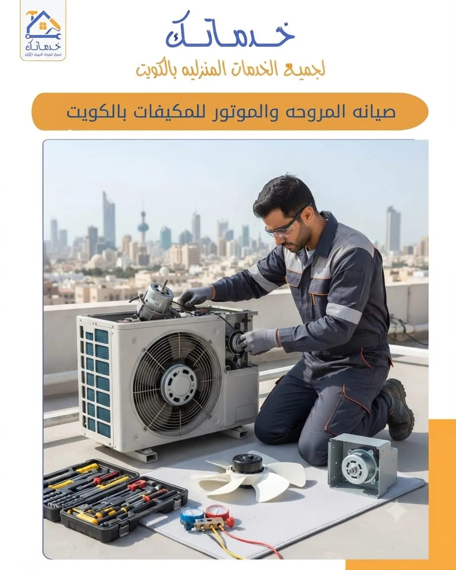صيانة-مروحة-وموتور-مكيفات-الكويت