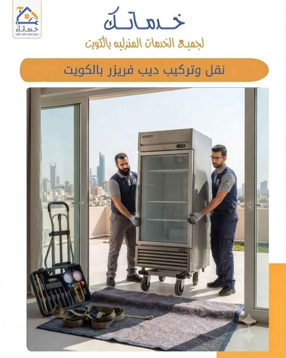 نقل-وتركيب-ديب-فريزر-بالكويت