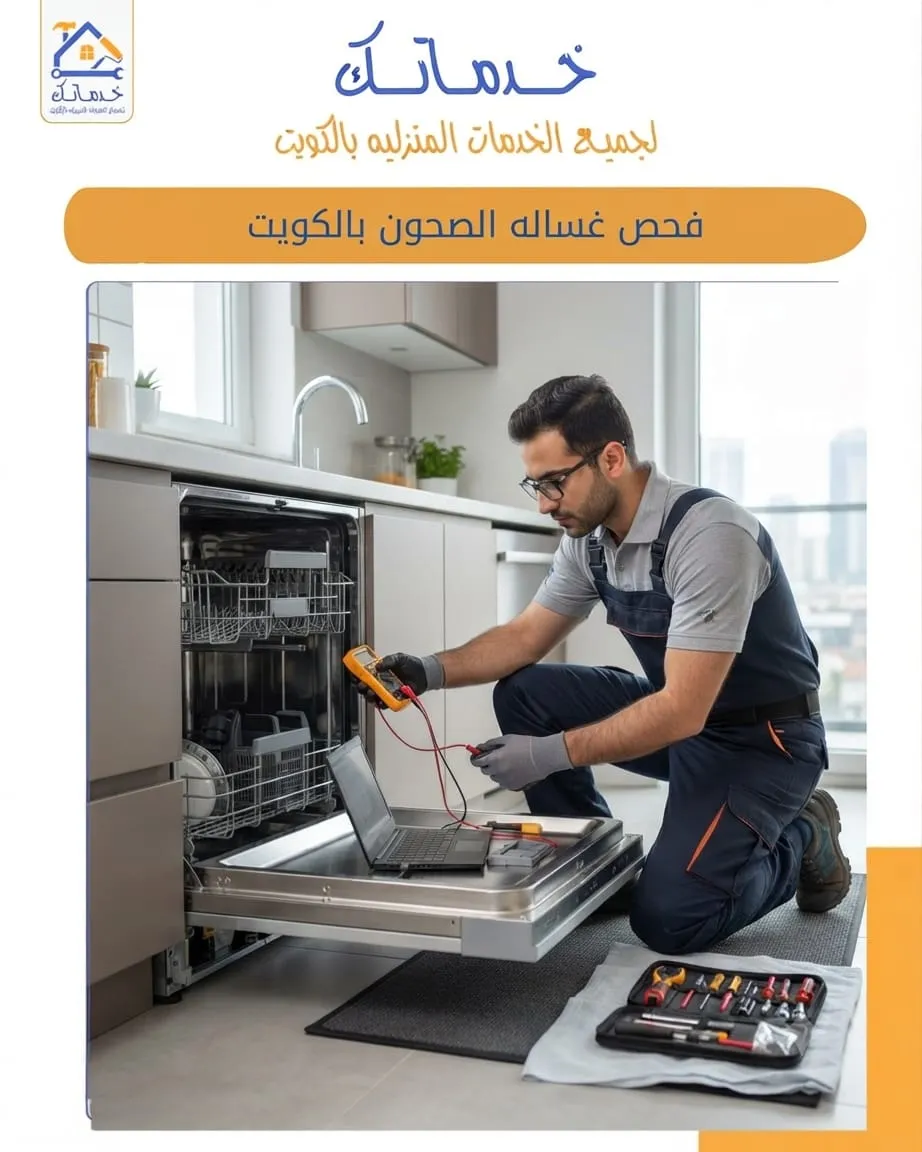 فحص-غسالة-صحون-الكويت